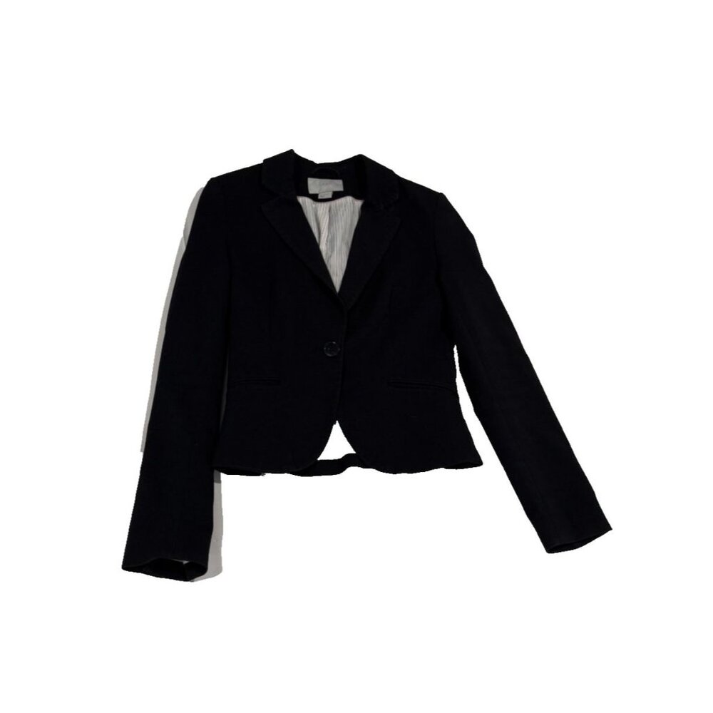 H&M Fitted Blazer Women Size 4 Corpcore Business Professional Career Minimalist